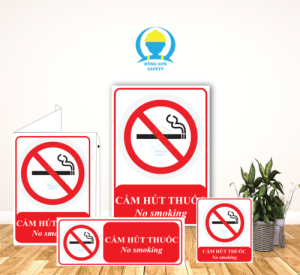 Biển báo cấm hút thuốc