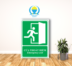 Biển báo cửa thoát hiểm 