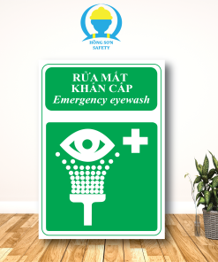 Biển báo vòi rửa mắt khẩn cấp