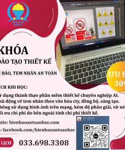 Khóa đào tạo thiết kế biển báo an toàn