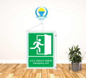 Biển báo cửa thoát hiểm 