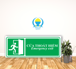 Biển báo cửa thoát hiểm 