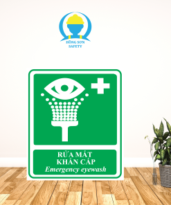 Biển báo vòi rửa mắt khẩn cấp