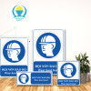 biển báo đội nón bảo hộ