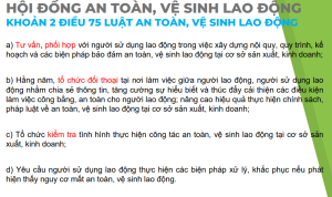 Quyết định thành lập hội đồng an toàn vệ sinh lao động