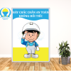 Poster an toàn khẩu hiệu
