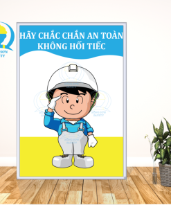 Poster an toàn khẩu hiệu