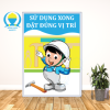 Poster sử dụng công cụ đúng vị trí