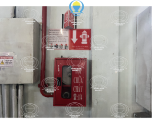 Dự án hoàn thành biển báo PCCC