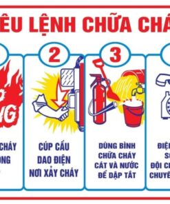 Biển báo tiêu lệnh PCCC