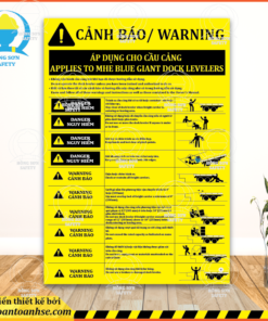 Biển báo áp dụng cho cầu cảng