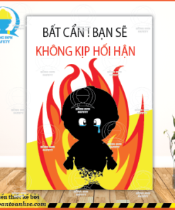 Poster bất cẩn bạn sẽ không kịp hối hận