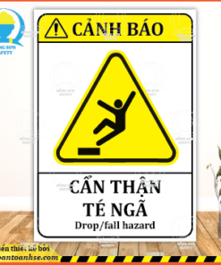 Biển báo cẩn thận té ngã