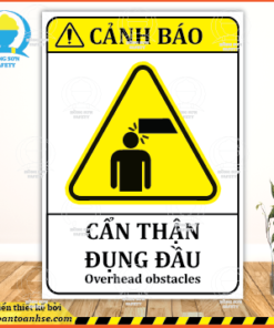 Biển báo cẩn thận đụng đầu