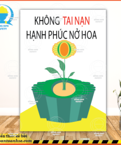 Poster hưởng ứng không xảy ra tai nạn lao động